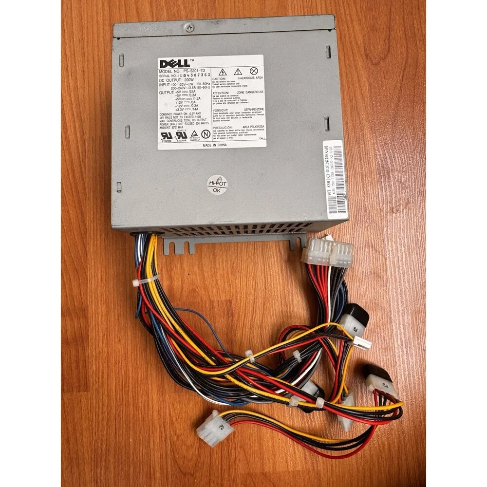 Dell PS-5201-7D Power Supply. 200W | Standard | 3V | 1.2A